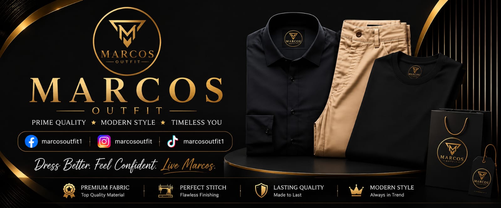 Marcos Brand Banner